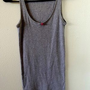 Brunello Cucinelli Grey Tank Top - Size XS